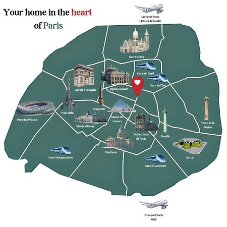 Appartement Republique ปารีส ภายนอก รูปภาพ